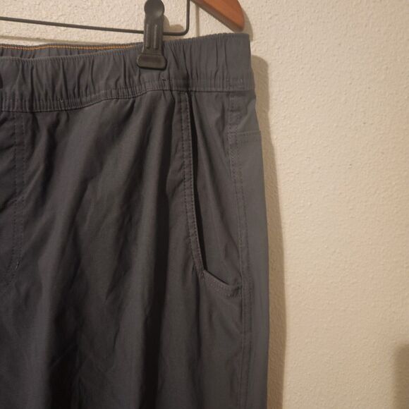 Eddie Bauer Tech Pants Mens XL Gray Hiking Nylon Spandex - Picture 4 of 6